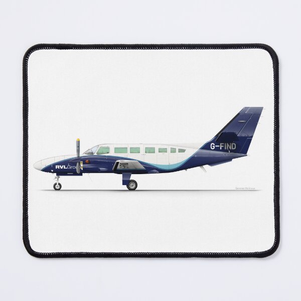 Item preview, CESSNA 406 CARAVAN II designed and sold by Grubby Fingers Aircraft Illustration.