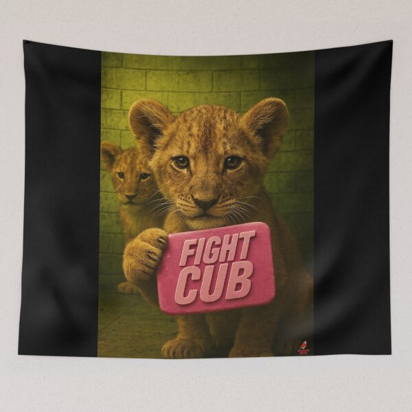 Item preview, Fight Cub - Parody Pets designed and sold by ParodyPets25.