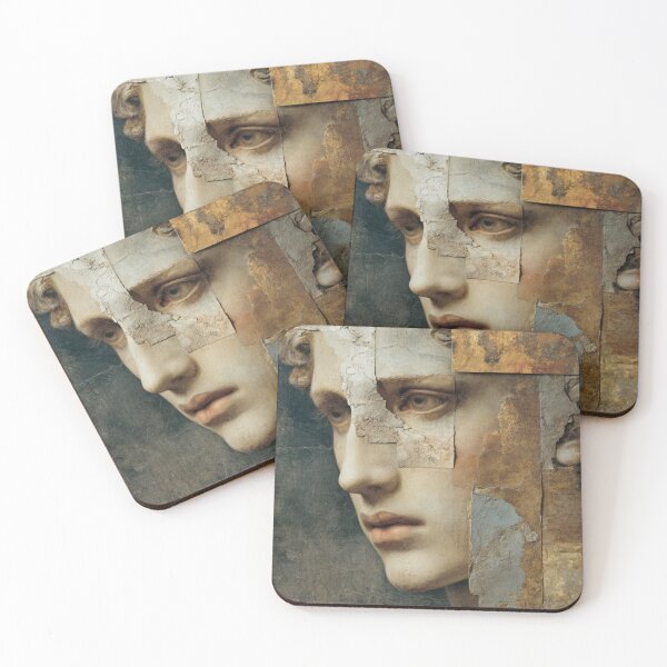 Item preview, Fragmented Classical Fresco Face designed and sold by AngelinArts.