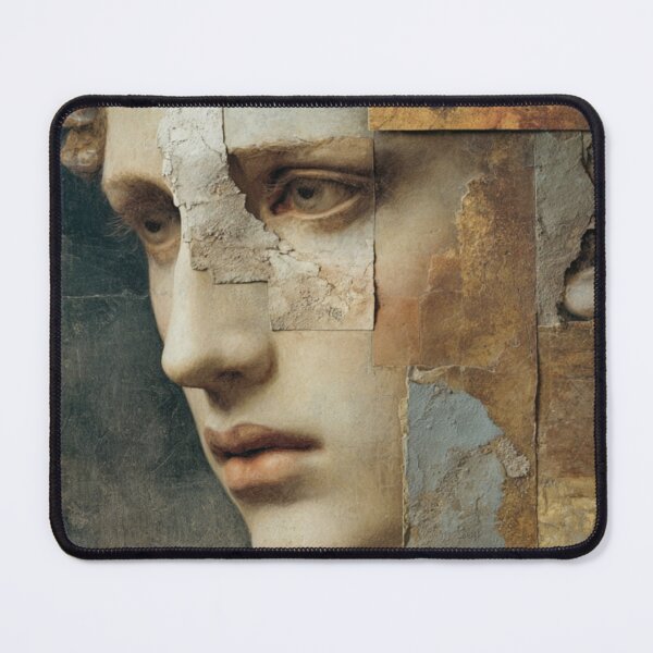Item preview, Fragmented Classical Fresco Face designed and sold by AngelinArts.