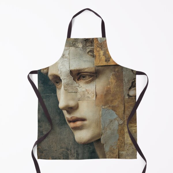 Item preview, Fragmented Classical Fresco Face designed and sold by AngelinArts.