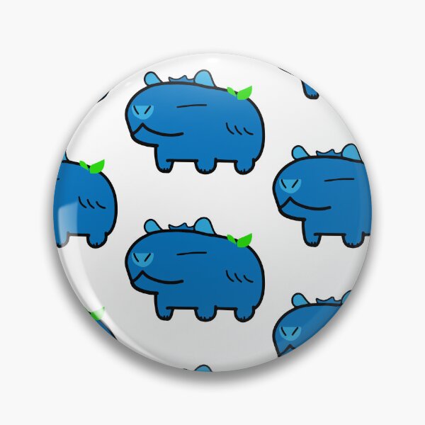 Item preview, Many Blueberry Capybara designed and sold by MiscibilityArt.