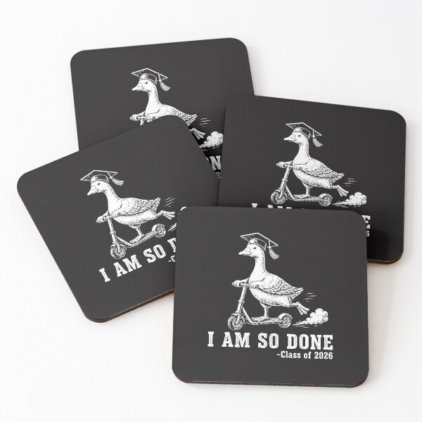 Item preview, I Am So Done Class Of 2026 Funny Graduation Goose Senior Humor designed and sold by kiralynstration.