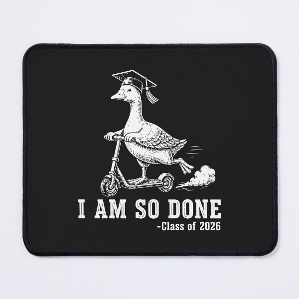 Item preview, I Am So Done Class Of 2026 Funny Graduation Goose Senior Humor designed and sold by kiralynstration.