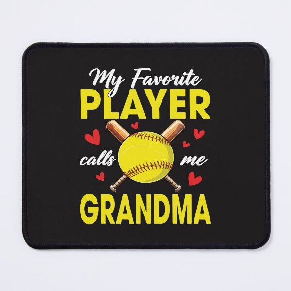 Item preview, My Favorite Player Calls Me Grandma Softball Grandma Game Day Gift designed and sold by kiralynstration.