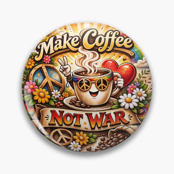 Item preview, Make Coffee Not War designed and sold by Peace,love,andbeaches.
