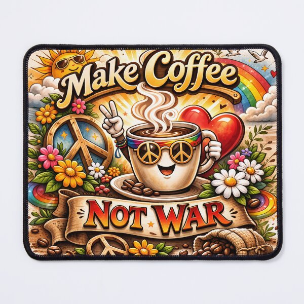 Item preview, Make Coffee Not War designed and sold by Peace,love,andbeaches.