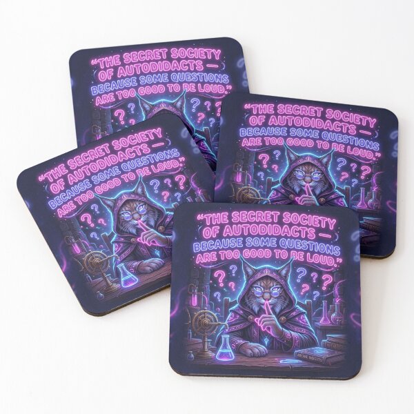 Item preview, Neon Lynx Scientist Quote designed and sold by InnerwayStudio.