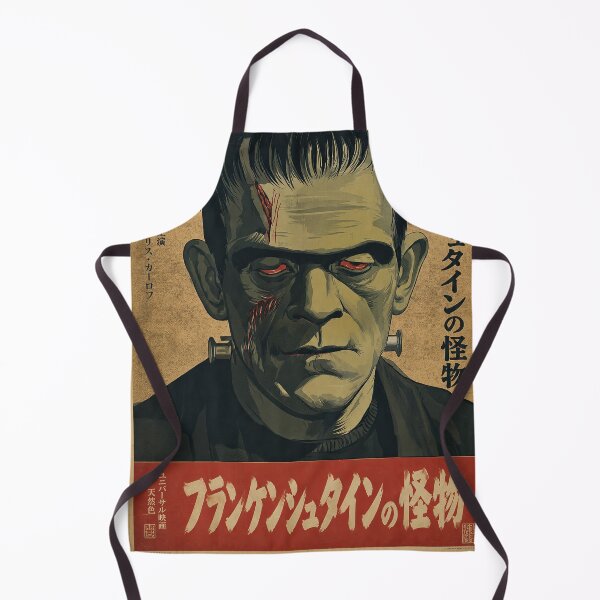 Item preview, Frankenstein’s Monster Horror – Japanese Art | Vintage Kaiju Style designed and sold by obstinator.