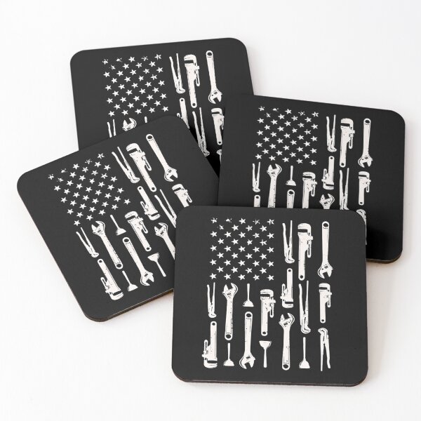 Item preview, Plumber American Flag - Patriotic Handyman Tools USA designed and sold by haitrieuic96.