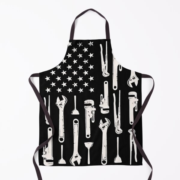 Item preview, Plumber American Flag - Patriotic Handyman Tools USA designed and sold by haitrieuic96.