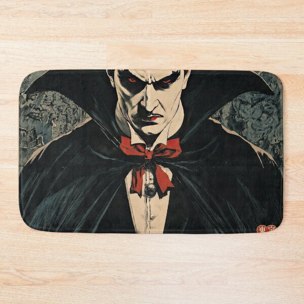 Item preview, Dracula Horror Design – Japanese Vampire Poster Art | Vintage Gothic Dracula designed and sold by obstinator.
