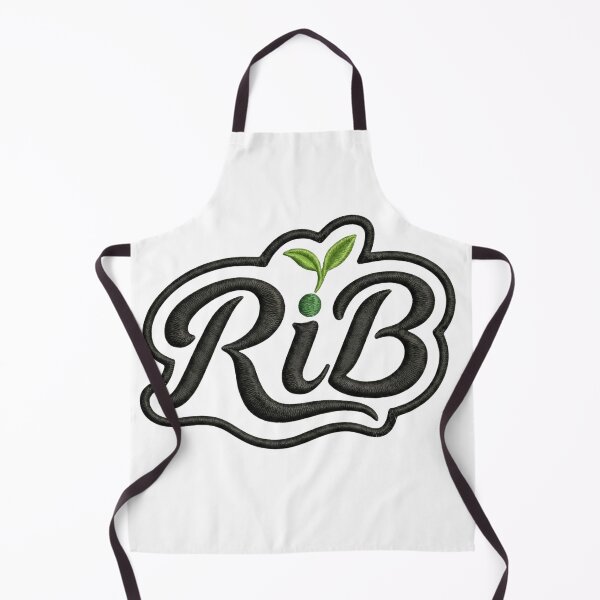 Item preview, Minimalist Stealth RiB Logo with Green Sprout designed and sold by Rib-Brand.