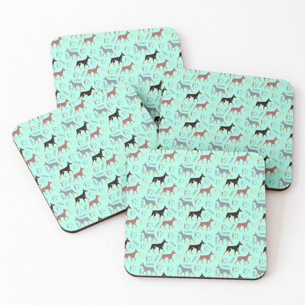 Item preview, Doberman Seamless Pattern designed and sold by IvysCreativityHouse.