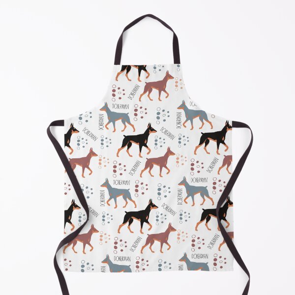 Item preview, Doberman Seamless Pattern designed and sold by IvysCreativityHouse.