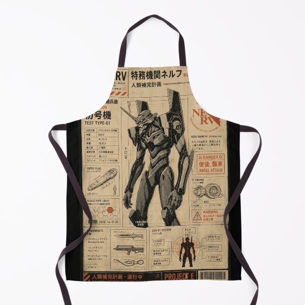 Item preview, Vintage EVA-01 Mecha Blueprint Retro Anime Technical Poster Shirt designed and sold by zumerdiego.