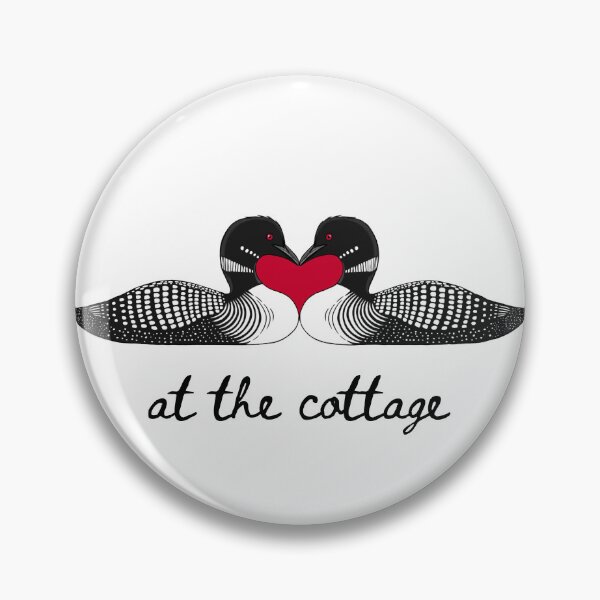 Item preview, Two loons at the cottage <3 designed and sold by ChirpingChicks.