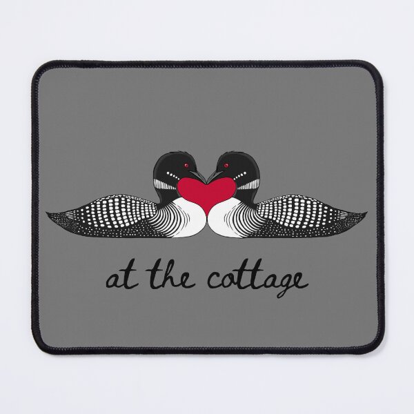 Item preview, Two loons at the cottage <3 designed and sold by ChirpingChicks.