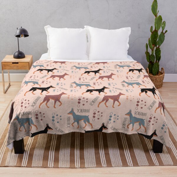 Item preview, Doberman Seamless Pattern designed and sold by IvysCreativityHouse.