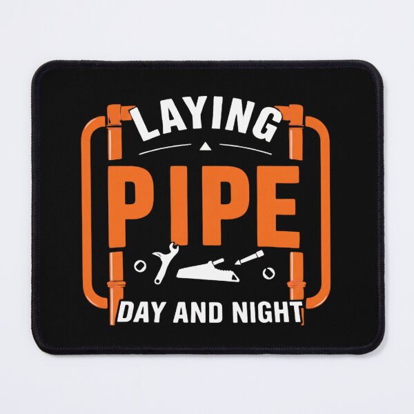 Item preview, Funny Plumber Laying Pipe Day and Night Tradesman Gift designed and sold by haitrieuic96.