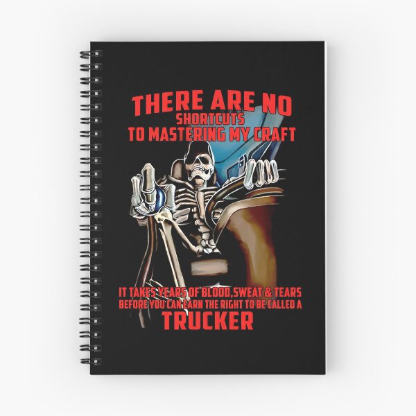 Item preview, There Are No Shortcuts To Mastering My Craft It Takes Years Of Blood Sweat Tears Before You Can Earn The Right To Be Called A Trucker designed and sold by cozygamerstore.