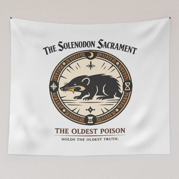 Item preview, Solenodon Ancient Poison Totem designed and sold by WildlifeInc.
