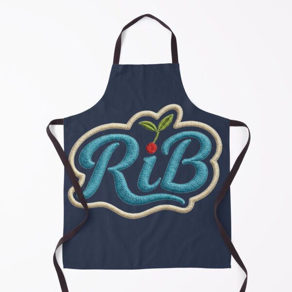 Item preview, Tropical Lagoon Embroidered Script Urban Biology Logo designed and sold by Rib-Brand.