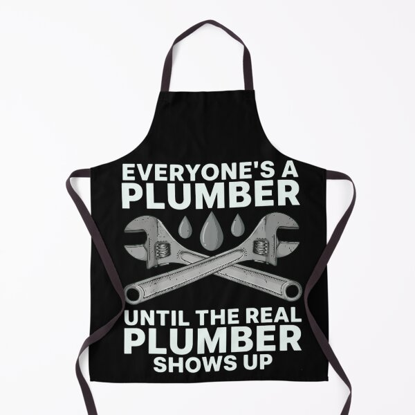 Item preview, Funny Real Plumber Quote with Crossed Wrenches Handyman Design designed and sold by haitrieuic96.