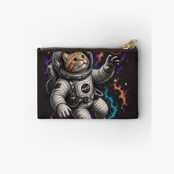 Item preview, Space Explorer Cat Astronaut T-Shirt | Cosmic Nebula Galaxy Cat Design designed and sold by IconicDesignsXd.