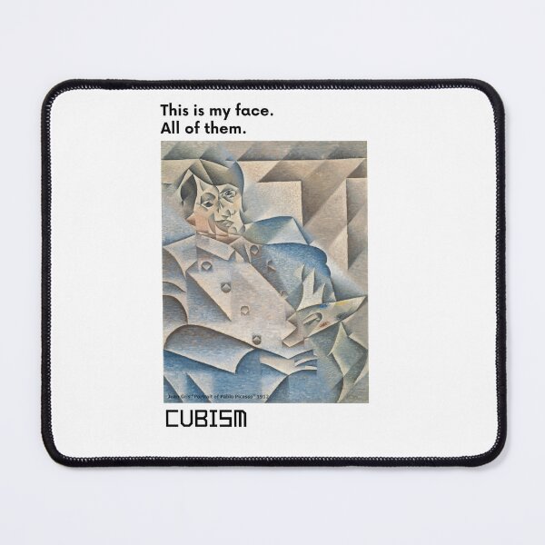 Item preview, Cubism Art T-Shirt | This is my face | Juan Gris Art History Gift | Funny Cubist Art Tee designed and sold by Meimiro.