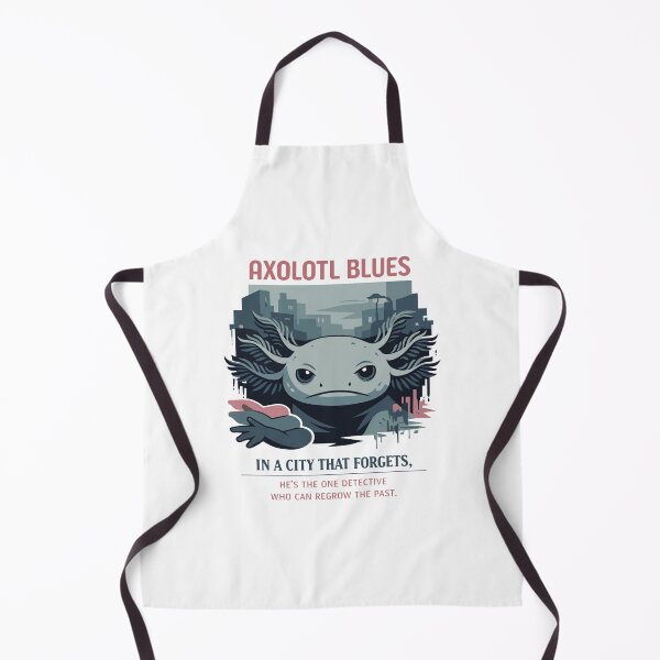 Item preview, Axolotl Blues Urban Noir Mystery designed and sold by WildlifeInc.