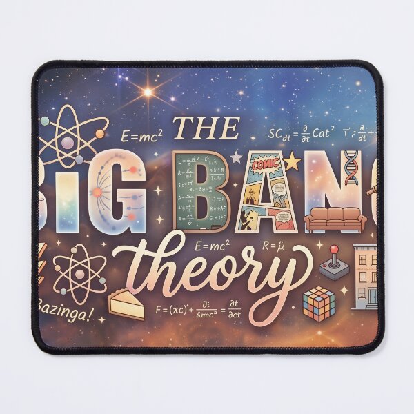 Item preview, The Big Bang Theory Cover designed and sold by Screen Lore.