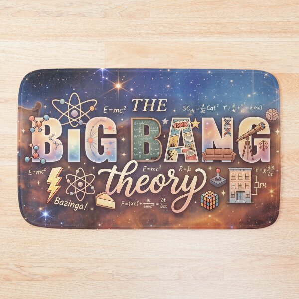 Item preview, The Big Bang Theory Cover designed and sold by Screen Lore.