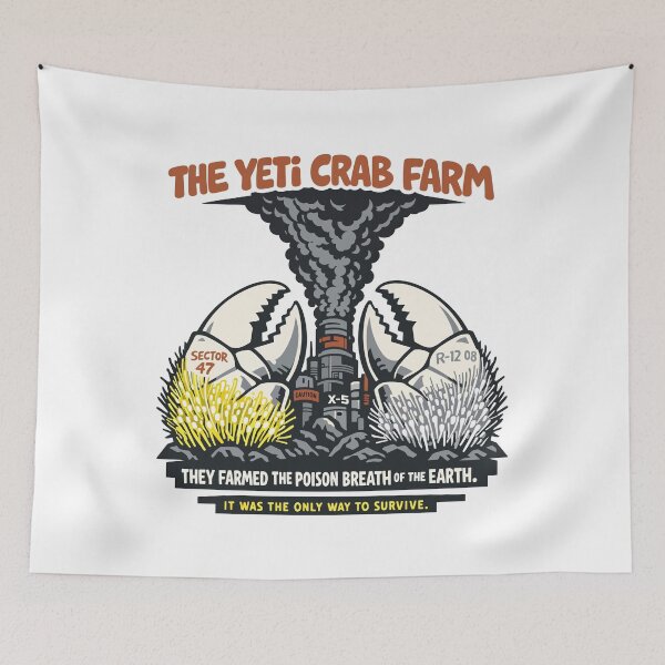 Item preview, Yeti Crab Farm Deep Sea Survival designed and sold by WildlifeInc.