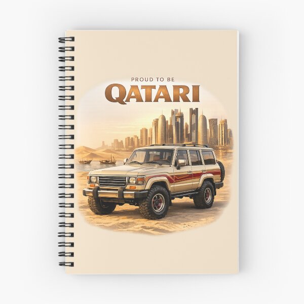 Item preview, Proud To Be Qatari Desert Cruiser designed and sold by Retro Arabica.