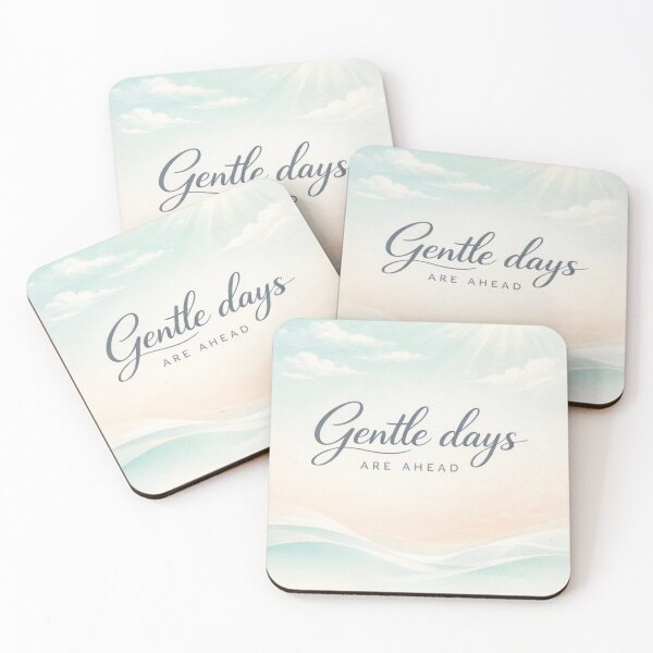 Item preview, Gentle Days Are Ahead – Minimal Calm Aesthetic T-Shirt designed and sold by ArthUpscale.