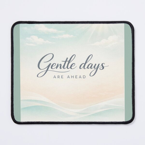 Item preview, Gentle Days Are Ahead – Minimal Calm Aesthetic T-Shirt designed and sold by ArthUpscale.