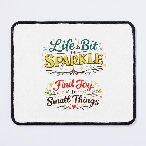 Item preview, Life Sparkle Joy Small Things designed and sold by Anjonn Vibes Designs.