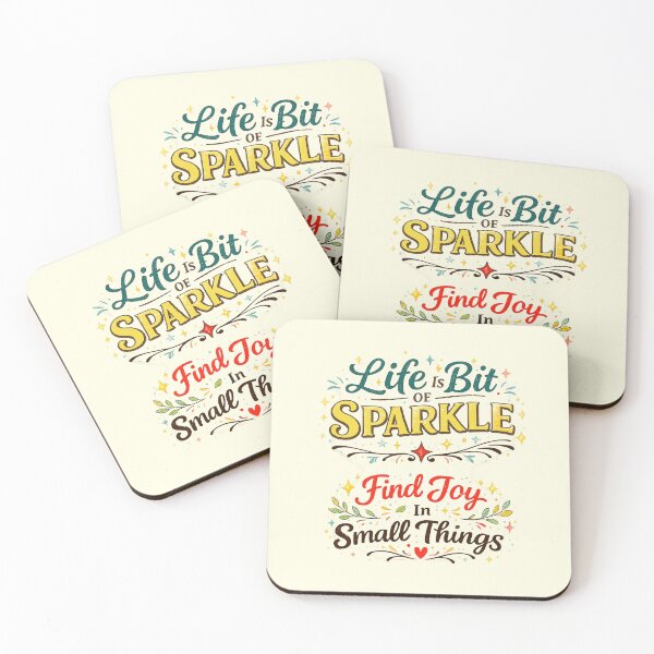 Item preview, Life Sparkle Joy Small Things designed and sold by Anjonn Vibes Designs.
