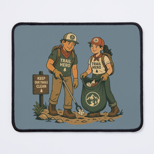 Item preview, Trail Heroes Cleanup Team Design designed and sold by BROHLine Studio.