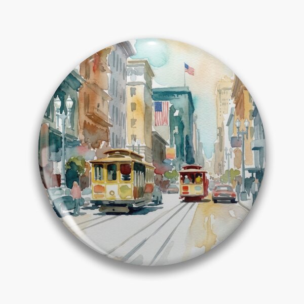 Item preview, San Francisco: California Street Cable Car designed and sold by caracatita75.