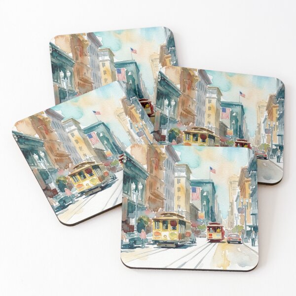 Item preview, San Francisco: California Street Cable Car designed and sold by caracatita75.