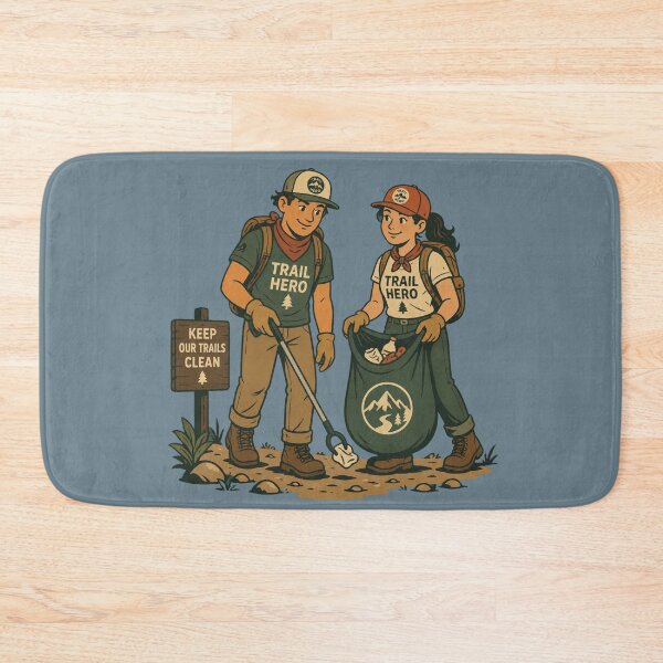 Item preview, Trail Heroes Cleanup Team Design designed and sold by BROHLine Studio.