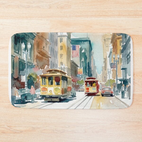 Item preview, San Francisco: California Street Cable Car designed and sold by caracatita75.