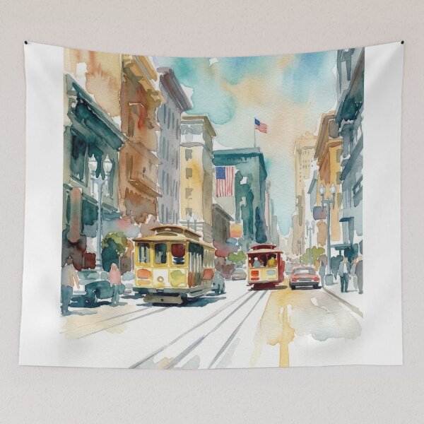 Item preview, San Francisco: California Street Cable Car designed and sold by caracatita75.