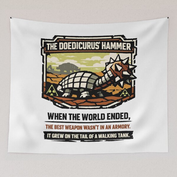 Item preview, Doedicurus Hammer Prehistoric Tank Beast designed and sold by WildlifeInc.