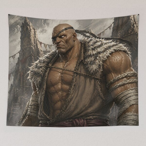 Item preview, Sagat Street Fighter 6 SF6 Fanart designed and sold by bapupa.