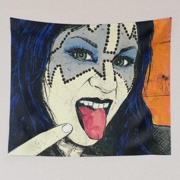 Item preview, Kiss Erica designed and sold by ElvisSantanaArt.