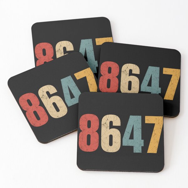 Item preview, Retro Vintage 8647 T-Shirt, 8647 Birthday Year Gift, Retro Number 8647 Graphic Tee designed and sold by Maravillio.
