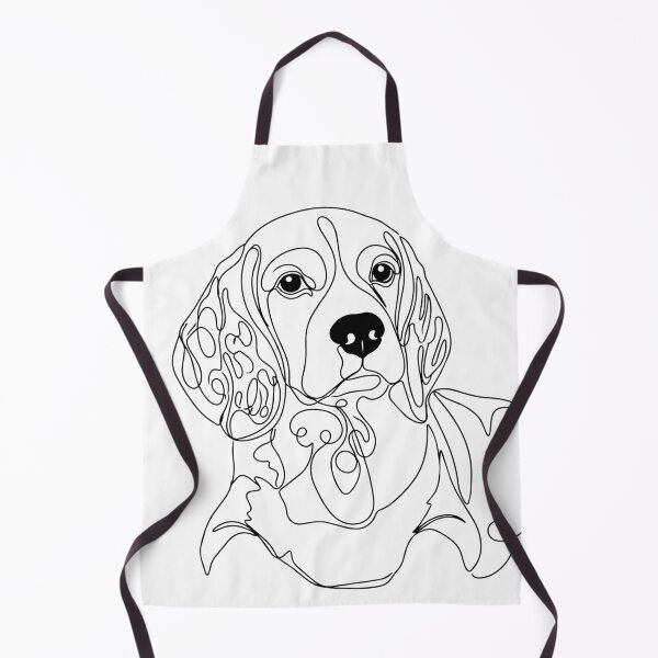 Item preview, Beagle One Line Art – Modern contour design for dog lovers designed and sold by Pfotenfaden.